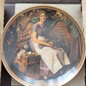 Norman Rockwell Plate 1981